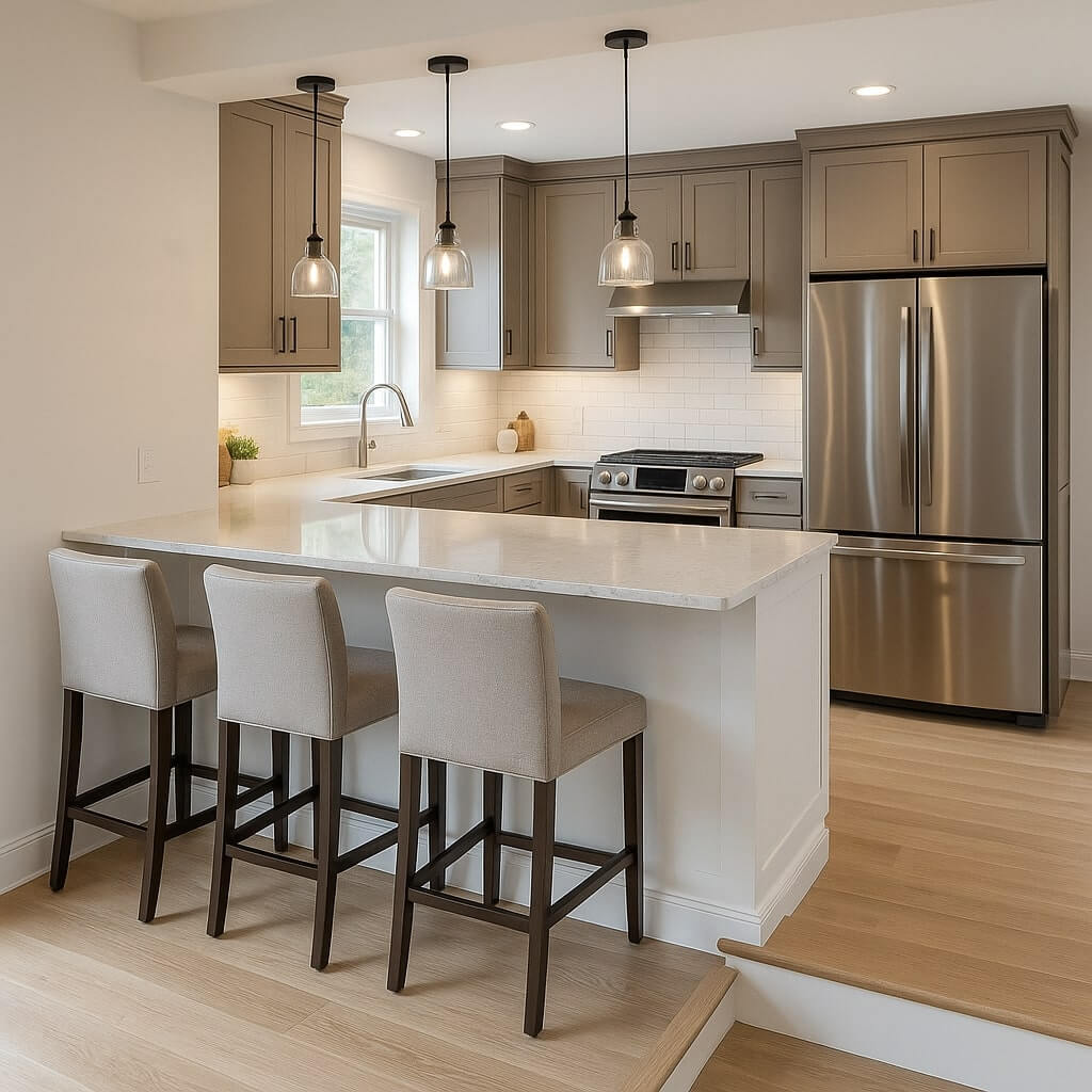 Bi-Level Kitchen Remodel: Stylish Upgrades for Multi-Level Living Spaces