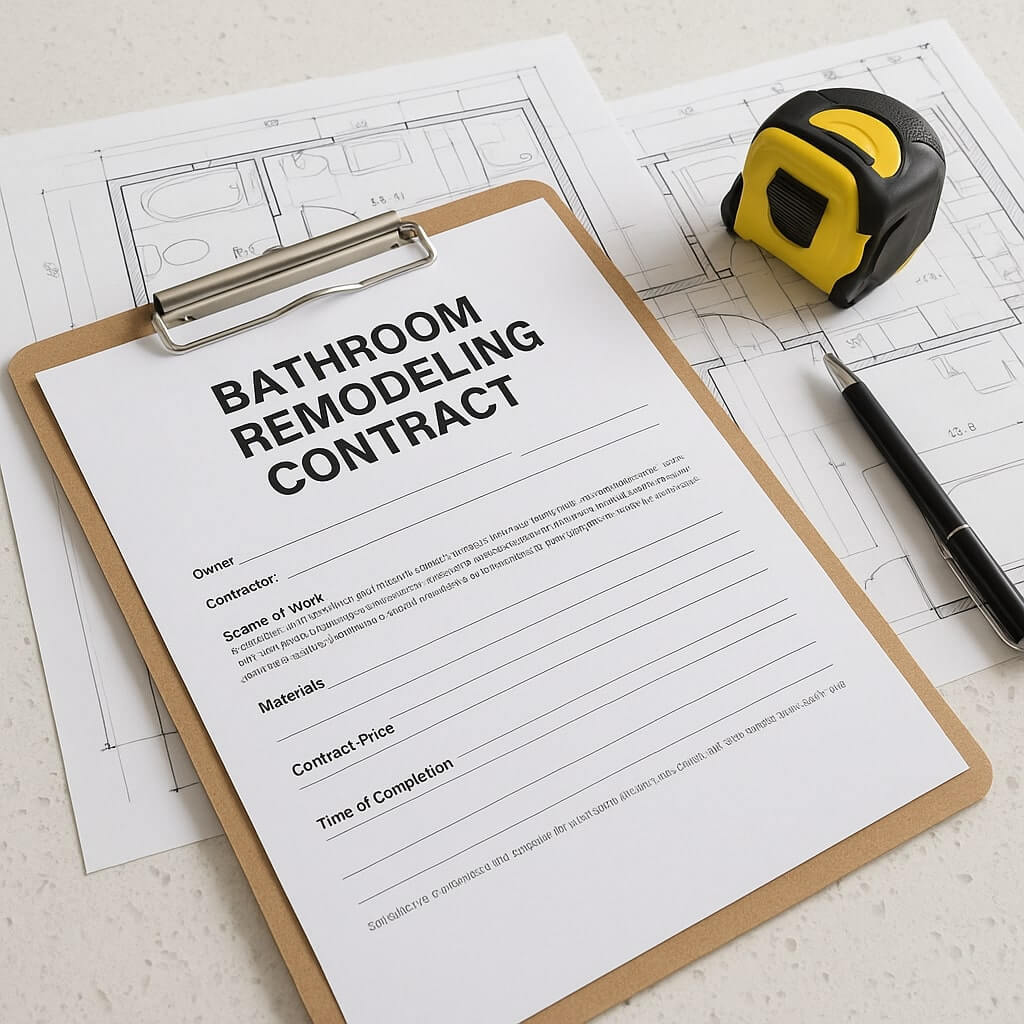 What to Include in a Bathroom Remodeling Contract?