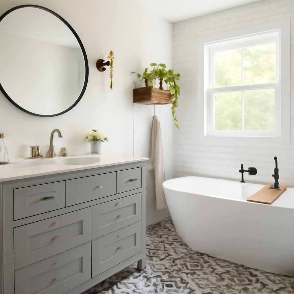 10 Inspiring Ideas for Remodeling a Ranch House Bathroom