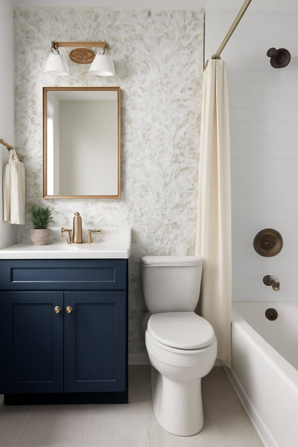 10 Creative Ideas for No Demo Bathroom Remodels