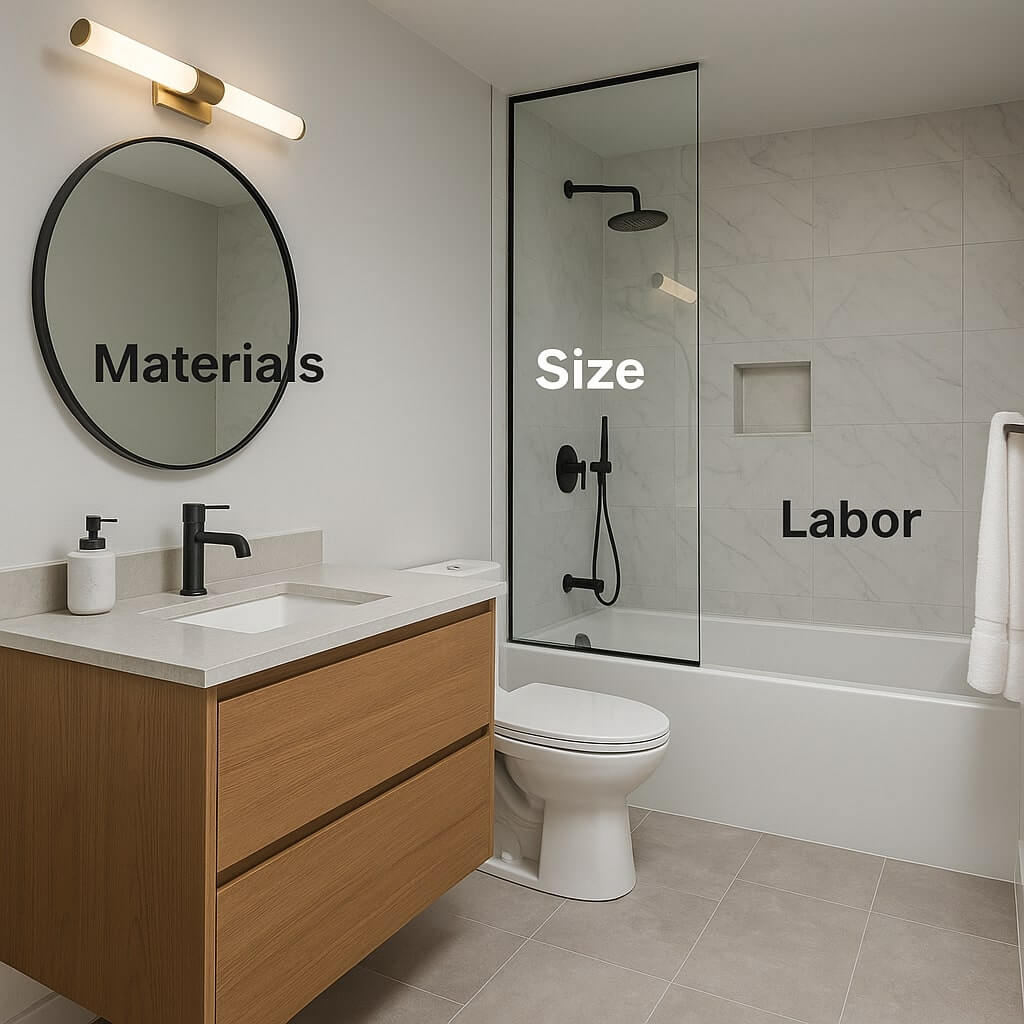 3 Key Factors Influencing Bathroom Remodel Costs in Los Angeles