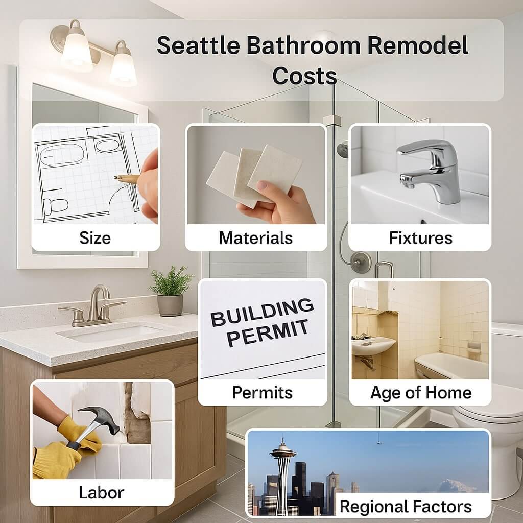 7 Key Factors Affecting Seattle Bathroom Remodel Costs